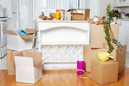 Large furniture items safely stored in Stratford