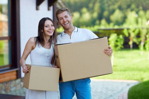 Secure loading of household items during a Stratford home move