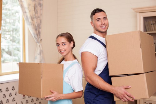 Professional packing and labelling for Stratford office removals