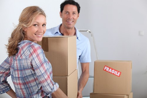 Stratford mobile self storage service loading process