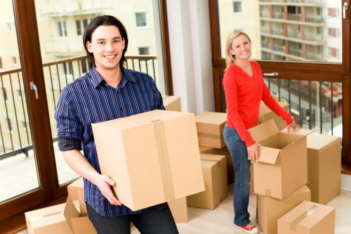 Office relocation setup for removals in Stratford